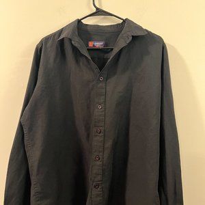 Black Longsleeve Button-up